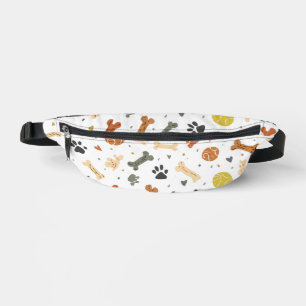 Boho Terracotta & Sage Pattern Dog Walk Essentials Fanny Pack