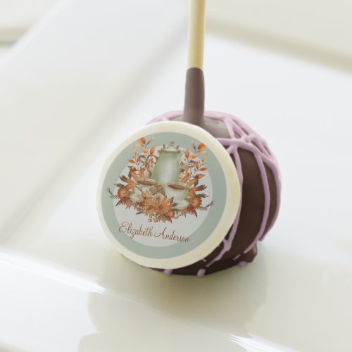 Boho Terracotta Sage Tea Party Floral ANY EVENT Cake Pops