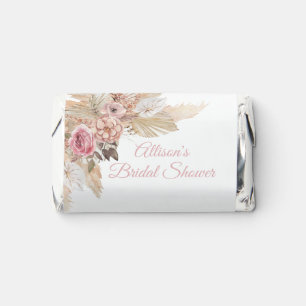 Boho Theme Personalized Hersey Chocolate Favors