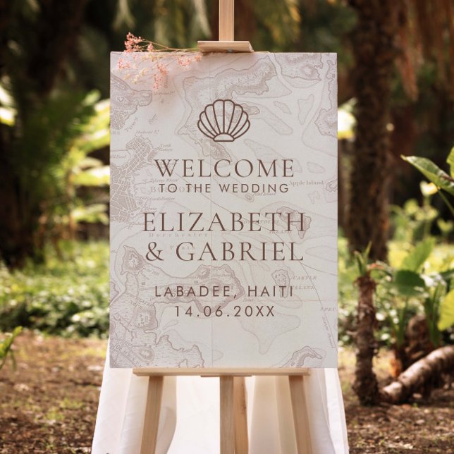 Boho Travel Destination Wedding Welcome Sign (Creator Uploaded)