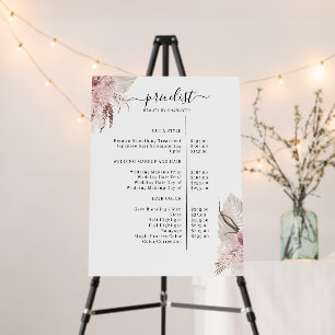 Boho Trendy Pricelist  Foam Board