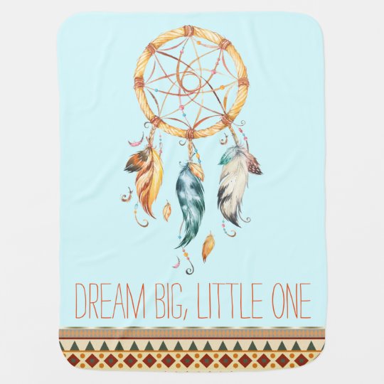 Boho Tribal Boy Baby Blanket