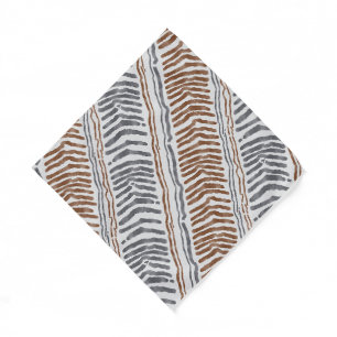 Boho Tribal Chevron Bandana
