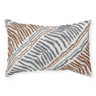 Boho Tribal Striped Dog Bed
