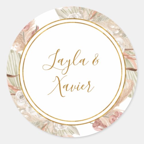 Boho Tropical Botanical | Wedding Envelope Seals