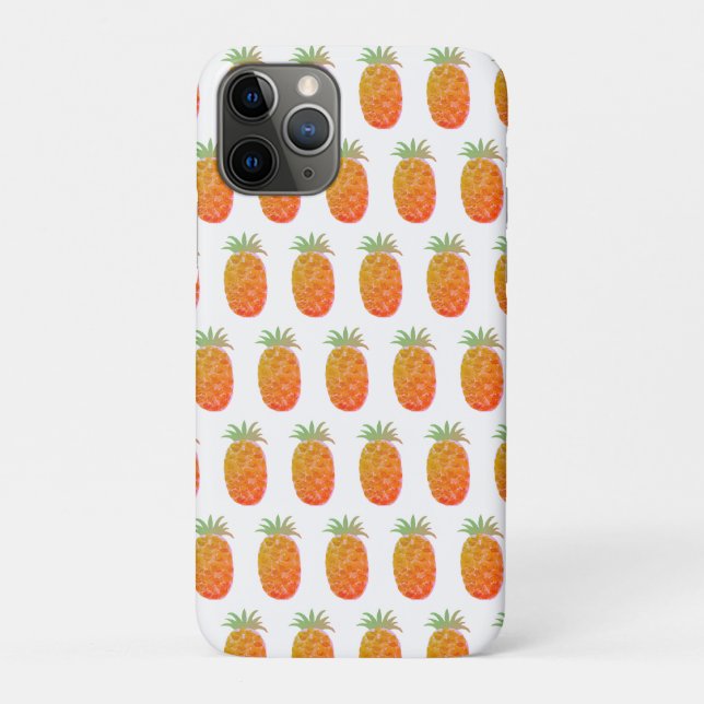 Boho Tropical Pineapple Case-Mate iPhone Case (Back)