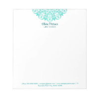 Boho Turquoise Mandala Life Coach