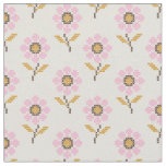 Boho Ukrainian Folk Pattern Fabric 