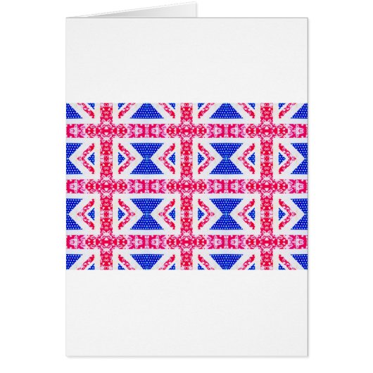boho union jack cards (Front)