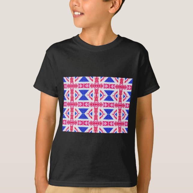 boho union jack T-Shirt (Front)