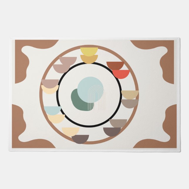 Boho Vibes Area Rug 30"x45" (Front)