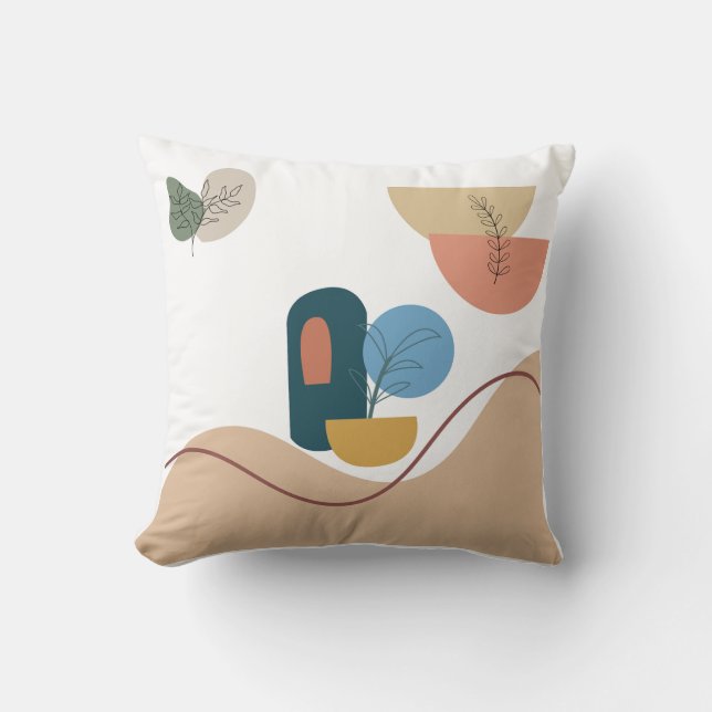 Boho Vibes Decorative Pillow (Front)