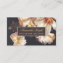 Boho Vintage Flowery Style Business Card
