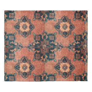 Boho Vintage Oriental Turkish Persian Kilim Rug Duvet Cover