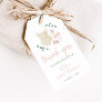 Boho Vintage Outfit Baby Shower Gift Tags