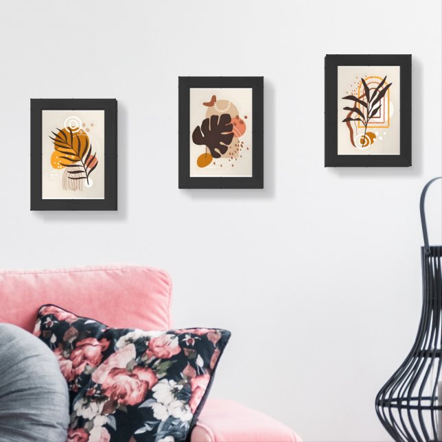 Boho Wall Art Sets (Livingroom)