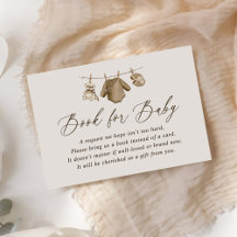 Boho Watercolor Baby Clothes Books for Baby