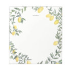 Boho Watercolor Lemon Wreath