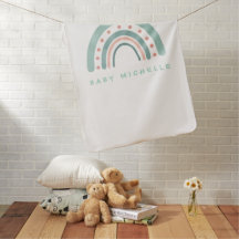 Boho Watercolor Rainbow Personalized