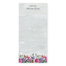 Boho Watercolor Wildflower Floral Personalize Name