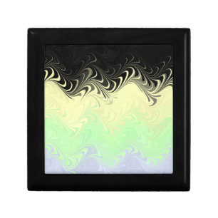 Boho Wavy Marbled Abstract Cassgender Pride Flag Gift Box
