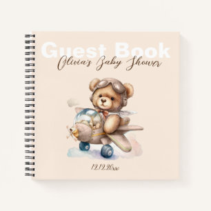 Boho We can bearly wait Baby Shower Guest Book