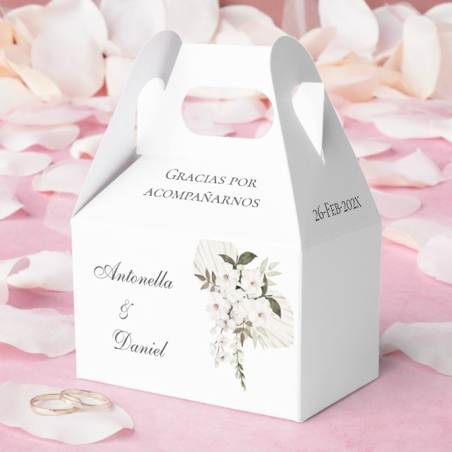 Boho Wedding Favor Boxes (Wedding)