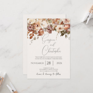 Boho Wedding Invitation