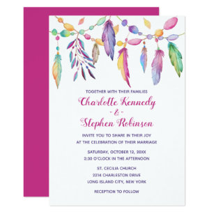 Native American Wedding Invitations 8