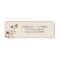 Boho Wedding Return Address Label