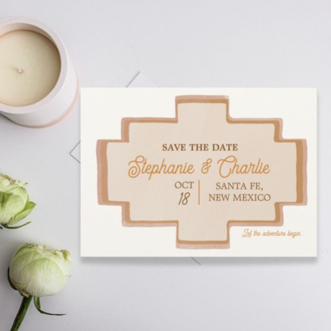 Boho Wedding Save The Date Invitation (Creator Uploaded)
