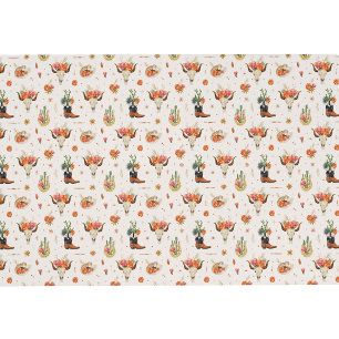 Boho Western Cowboy Placemat