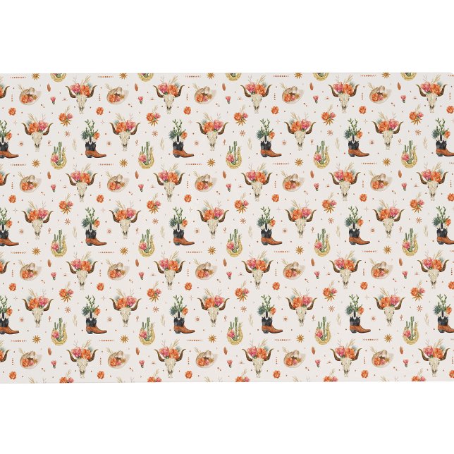 Boho Western Cowboy Placemat (Boho Western Cowboy Placemat by Painted Paperie
)