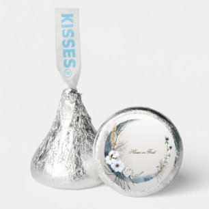 Boho White Orchid Flowers Blue Moon Elegant Party Hershey®'s Kisses®