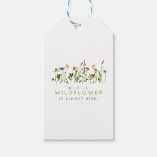 Boho Wildflower Baby Shower Gift Tags