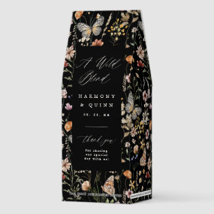 Boho Wildflower Coffee Wedding Favor