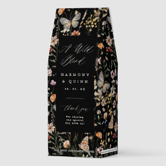 Boho Wildflower Coffee Wedding Favor