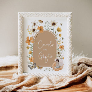Boho Wildflower Fairy Cards & Gifts Sign