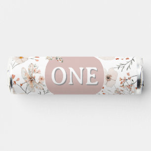 Boho Wildflower Floral Baby Birthday Breath Savers® Mints