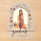 Boho Wildflower Graduate Photo Acrylic Invitations