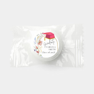 Boho WIldflower graduation Party Life Saver® Mints