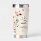 Boho Wildflower Save The Date