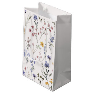 Boho Wildflower Small Gift Bag