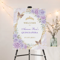 Boho Wildflower Wedding Garden Flowers Welcome