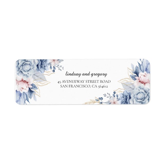  Boho Wildflower  Welcome Label (Front)