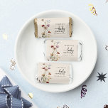 Boho Wildflowers Baby Shower Hershey's Miniatures<br><div class="desc">Boho Wildflowers Baby Shower Hershey's Miniatures. Delight your guests with these beautifully wrapped Hershey’s chocolate favors, featuring a soft side bouquet of boho wildflowers in warm rust, terracotta, burnt orange, tan, and sage green. These sweet treats add a thoughtful touch to your baby shower, perfect for a fresh spring gathering,...</div>
