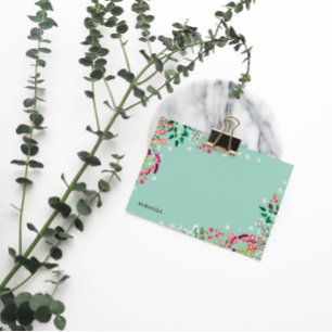 Boho Wildflowers Post-it Notes
