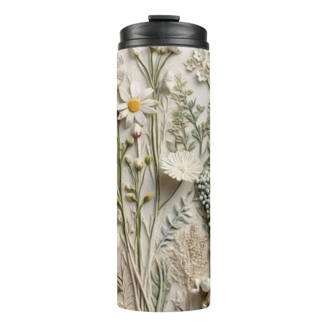 Boho Wildflowers Thermal Tumbler (Front)