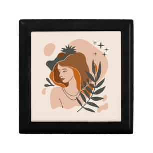 Boho Woman Stars Gift Box