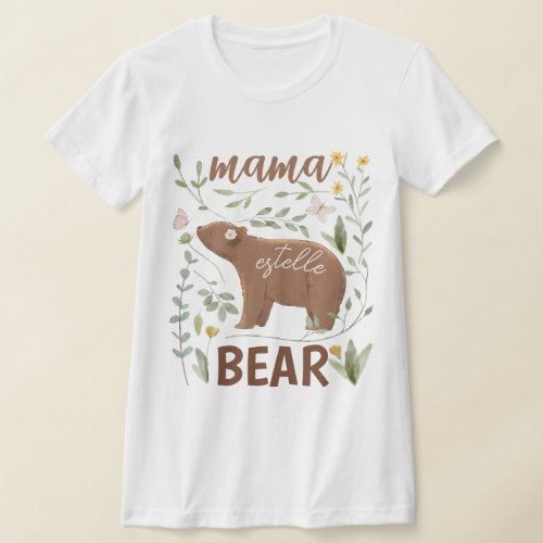 Boho Woodland Animals Forest Friends Baby Shower T_Shirt